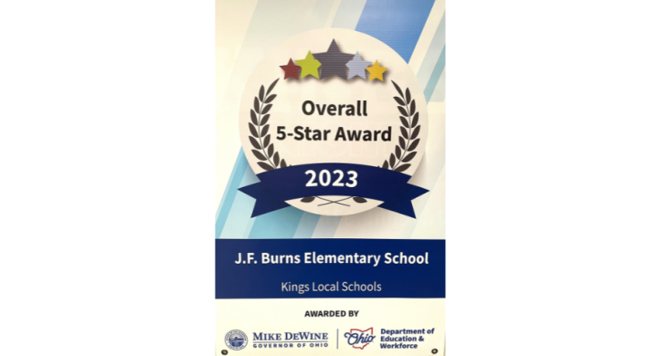 JFB receives 5-star award from the Ohio Department of Education